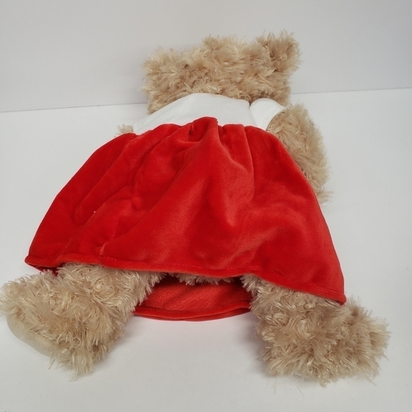 Get Your Hands on a Ganz 13" Ginger Teddy Bear Gingerbread Men Christmas Plush - Picture 2 of 6